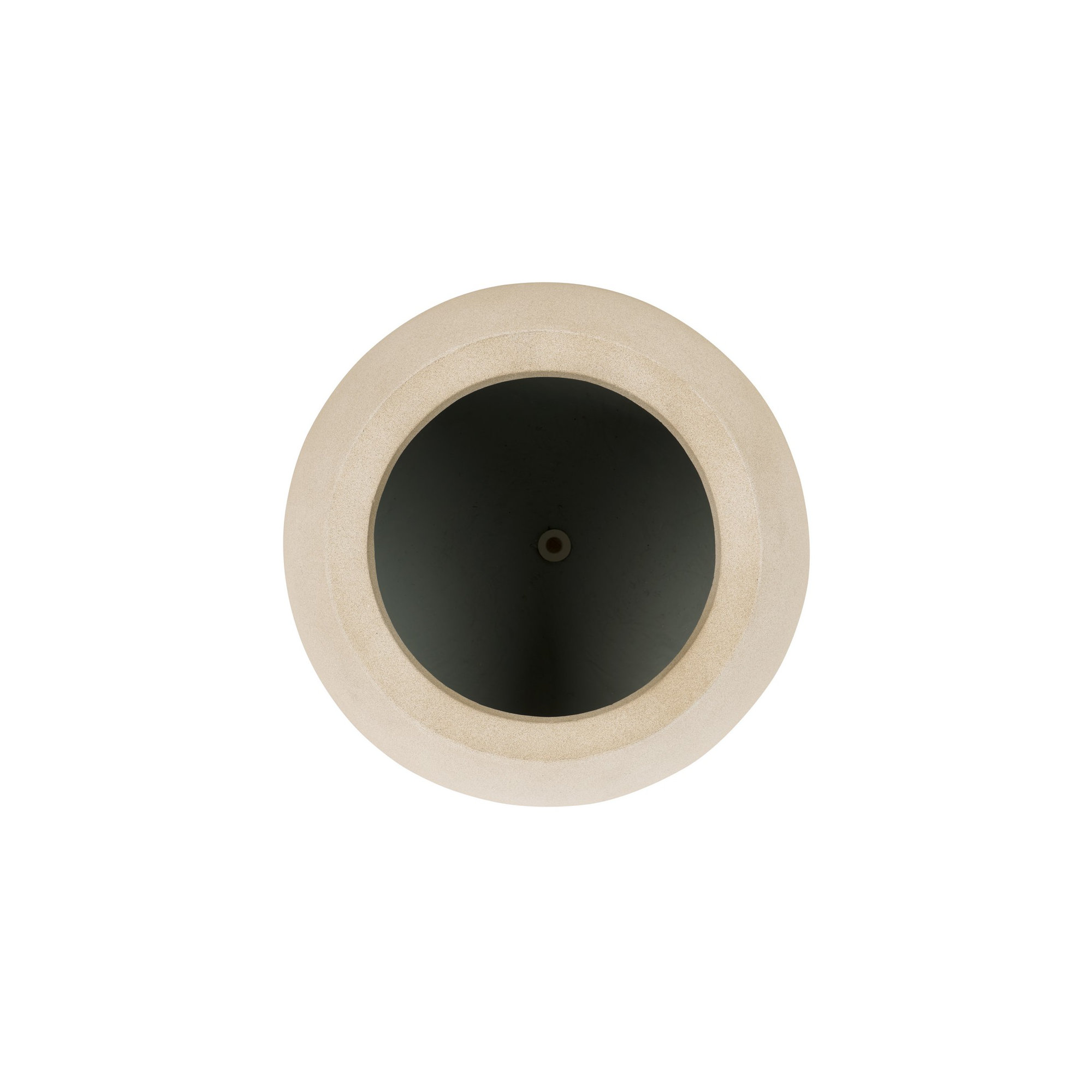 Mcgill Concrete Pot Planter, 12.7" H x 15.7" W x 15.7" D, Beige