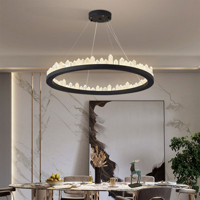Alayanna LED Kitchen Island Wagon Wheel Chandelier