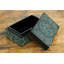 Boîte décorative en bois vernis jade bouquet Tremayne