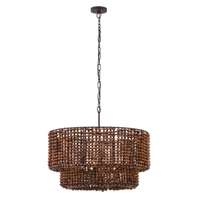 Luminaire suspendu 5 lumières 30 "Beaudeau Beaune