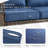 Tapash 5-Piece Metal and Wicker Sofa Seating Group-106892384