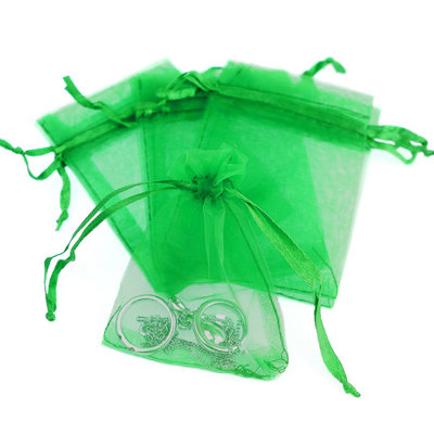 Organza mariage fête cadeau sacs de bonbons sac transparent