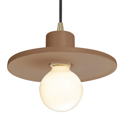 Marlena Single Saucer Pendant