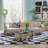 Rectangle Checkered Handmade Flatweave Wool Area Rug in Black/White-86475968