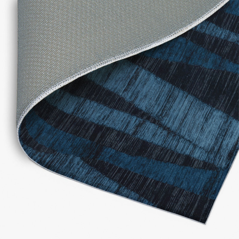 Tapis gris abstrait intérieur et extérieur, Rectangulaire 2 pi x 3 pi