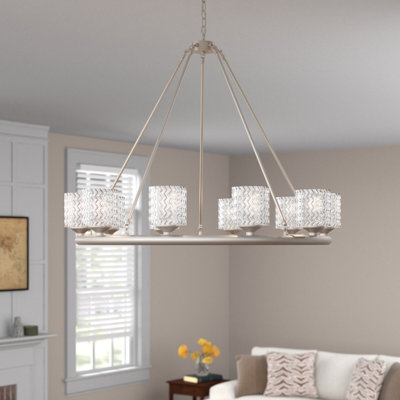 Forgard 10 - Light Dimmable Wagon Wheel Chandelier
