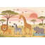 Papier peint safari avec animaux de la nature-1508628362-1508628367
