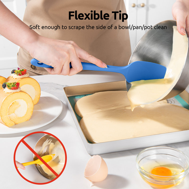 1pc Creative Dual-use Silicone Toast/bread Spreading Knife For Jam/butter,  Heat Resistant, Bendable Mixing Spoon, Can Opener, Multifunctional Kitchen  Tool