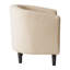 Fauteuil d'appoint rembourré Kabeer
