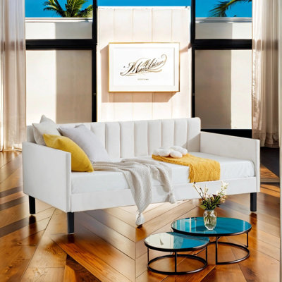 Twin Velvet Upholstered Daybed by Mercer41