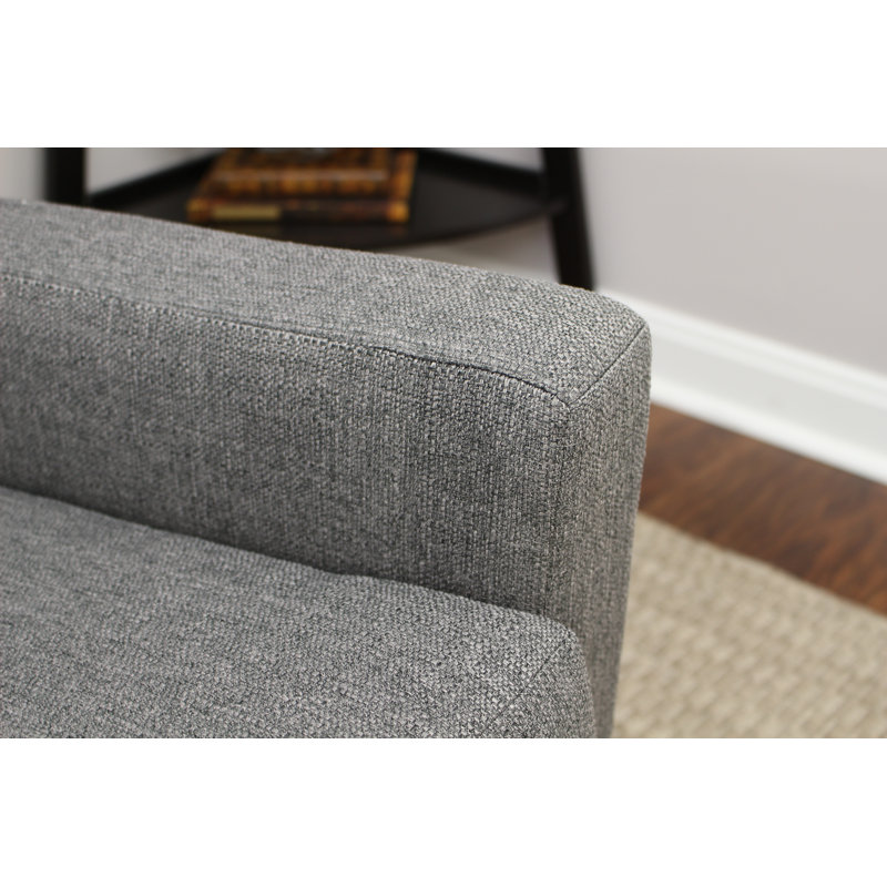 Donham Upholstered Accent Chair, Depalma Granite