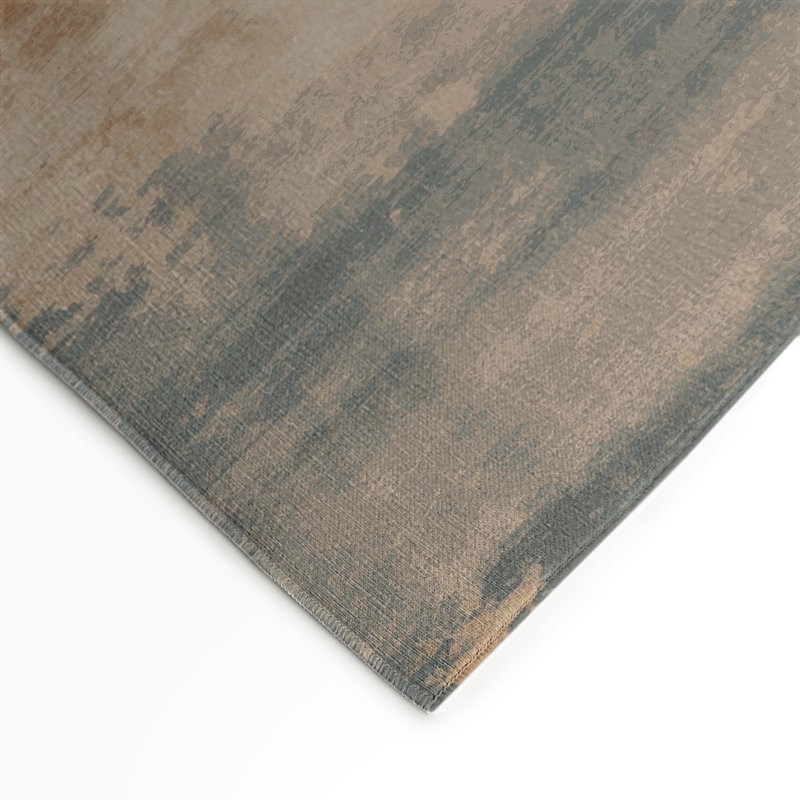 Tapis gris intérieur et extérieur surteint, Rectangulaire 3 pi x 5 pi