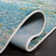 Etta Abstract Light Blue/Green Area Rug