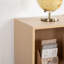 2 Tier Bookcase Cube Wooden Bookshelf-1992883462