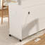 Îlot de cuisine l 62,8 po avec armoires de rangement et tiroirs, chariot pour îlot de cuisine avec armoire de rangement dissimulée, tablettes, prise de courant et abattant-373280628