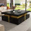 Table basse moderne carrée avec rangement à 4 tiroirs-672601574