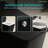 Square Smart Toilet with Built-In Tank & Pump, Foot Sensor Auto Flush, Heated Bidet Seat, Remote Control, Black-125004197