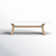 Fleur Rectangular 74" Long Dining Set