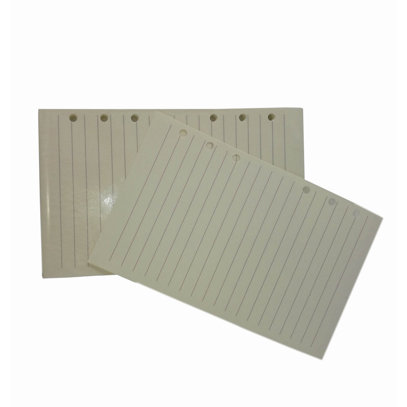 Fixturedisplays® A6 Paper Refills Lined, Notebook Refillable Paper For 4.1X5.8" Traveller Journal Inserts 160 Pages 16956-GREEN-REFILL