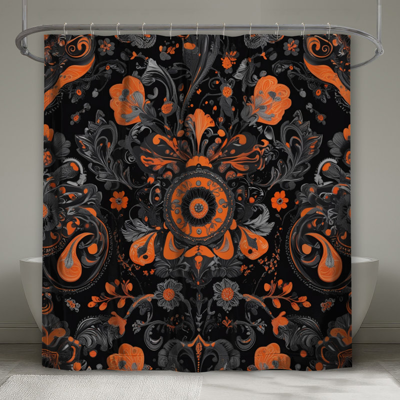 Rideaux de douche Intricate, L 70 po x H 93 po