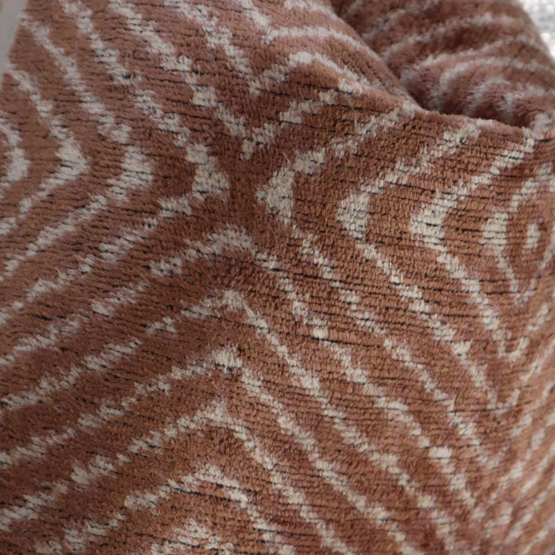  Housse de coussin et insert, 16 po x 16 po, Brun, Carré