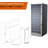 29-Bottle Dual Zone Wine Cooler with Lock, Built-In or Freestanding Wine Refrigerator with Double-Layer Glass Door