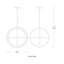 Kinetic 1-Light Globe Chandelier-114762827-30323387