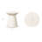 Vetra Sculptural Pedestal Concrete Side Table