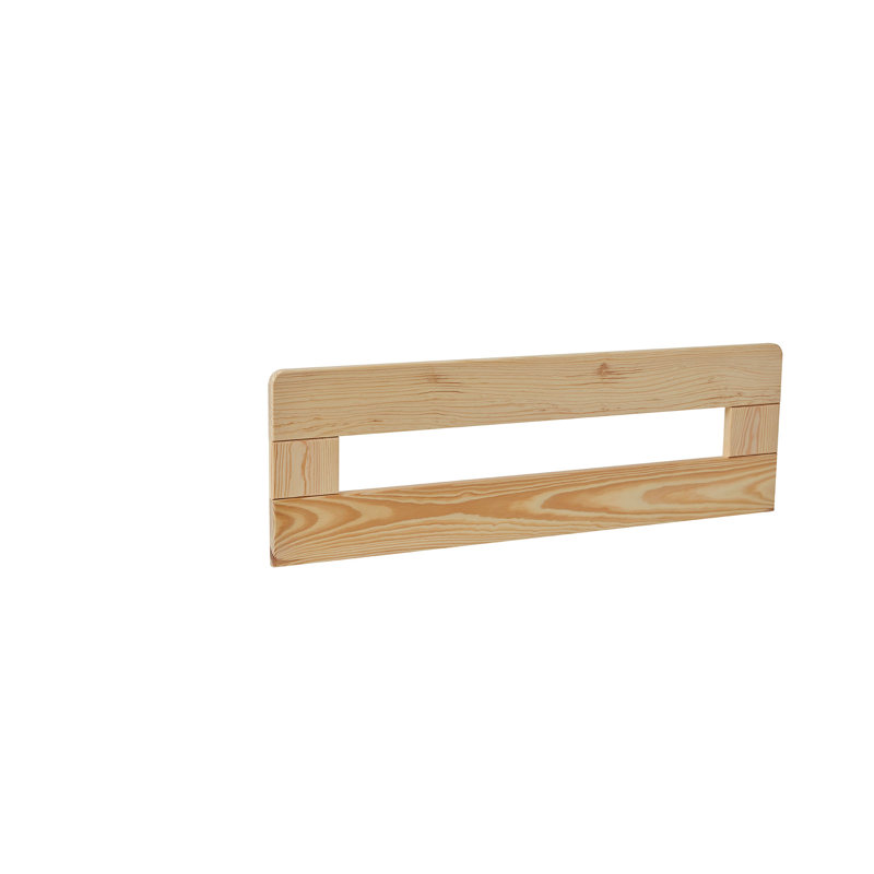 Gladys Side Rails, Varnish, 18cm H x 25cm W x 78.6cm L