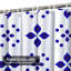 Rideau de douche Tile Blue-189568459