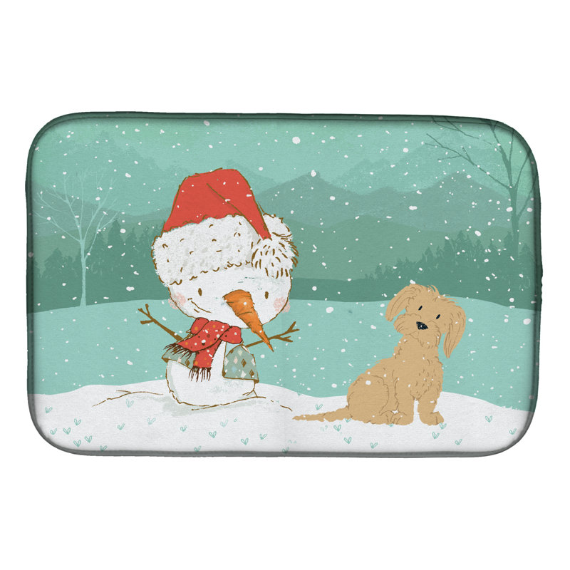 Snowman Christmas, Brown Maltese