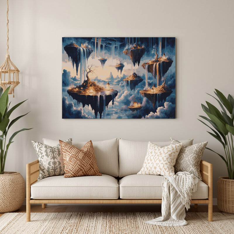 Art mural en métal Sci Fi, H 240 po x l 360 po x P 0,05 po