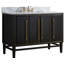 Mason 48" Single Bathroom Vanity with Carrara Marble Top-1374185802-1374185800-1374185803
