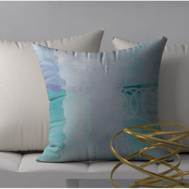 Housse de coussin carrée/insert, 18 po x 18 po