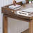 Brown Rectangular Solid Wood desk-108954513