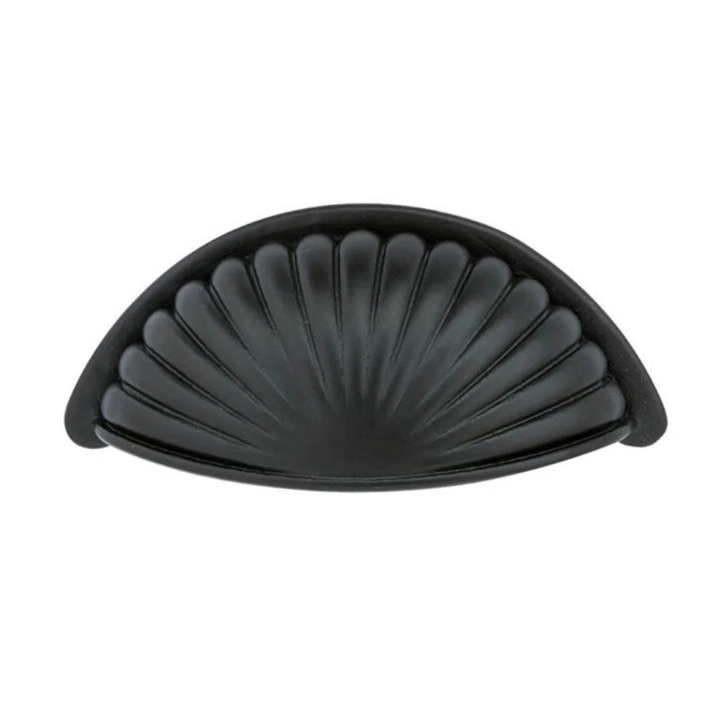 Poignée poubelle Emtek Tuscany, Bronze plat noir patiné, 4"