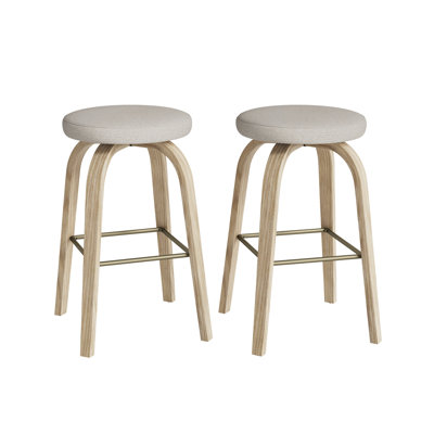 Swivel Bar Stools Set of 2