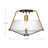 Glass Semi Flush Mount