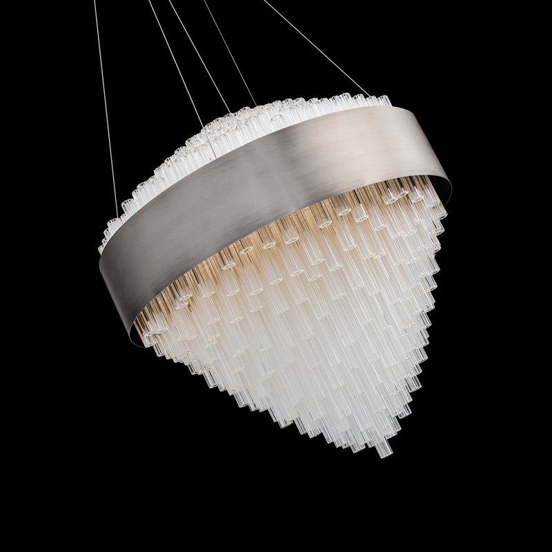 Luzerne LED Pendant, Brushed Nickel