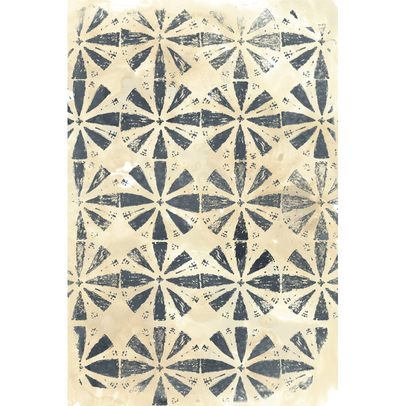Ancient Textile III - Graphic Art, Wrapped Canvas, 122 cm H x 81 cm W