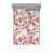 Bleu foncé, gris, corail / floral est en rupture de stock