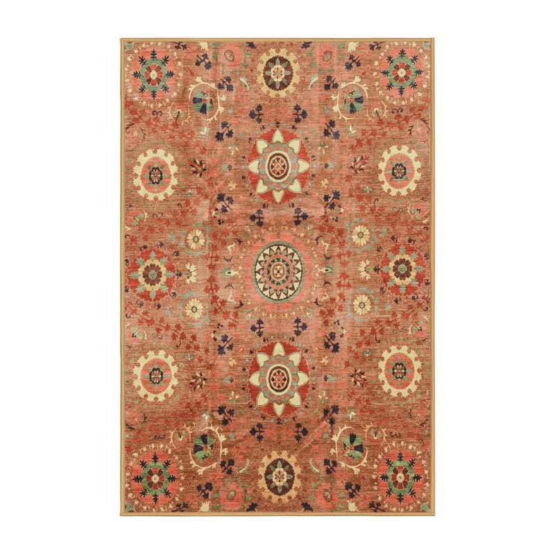Tapis abstrait 3793, Rectangle 4 pi x 6 pi