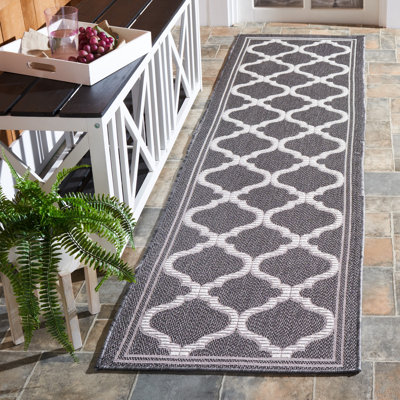 Bermuda Performance Machine Washable Geometric Indoor/Outdoor Area Rug
