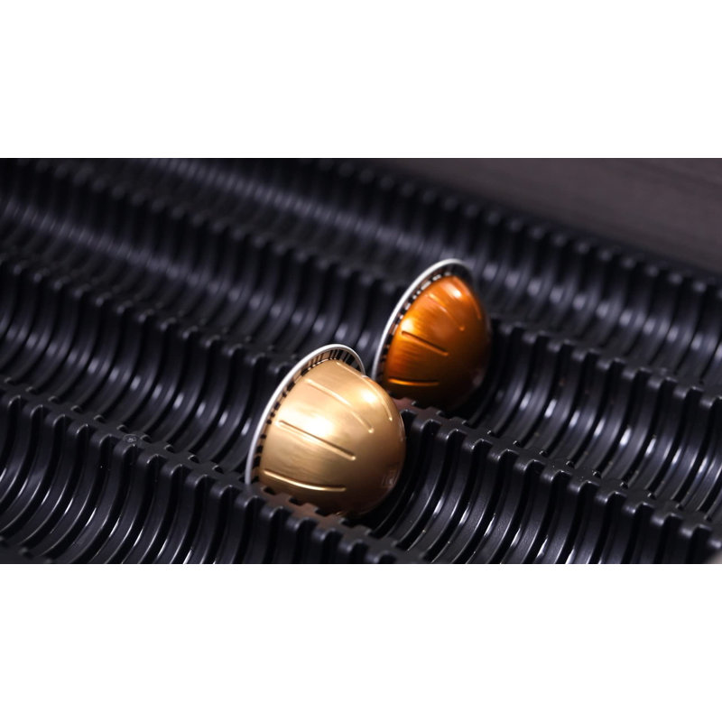 Black Plastic Coffee Pod Storage Holder Drawer Insert for Nespresso Vertuoline Capsules