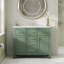 Meuble-lavabo de 36 po avec lavabo en céramique et espace de rangement polyvalent-833809852
