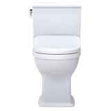 Connelly® 1.28 GPF S7 Auto Flush Elongated Floor Mounted Two-Piece Toilet (Seat Included)
