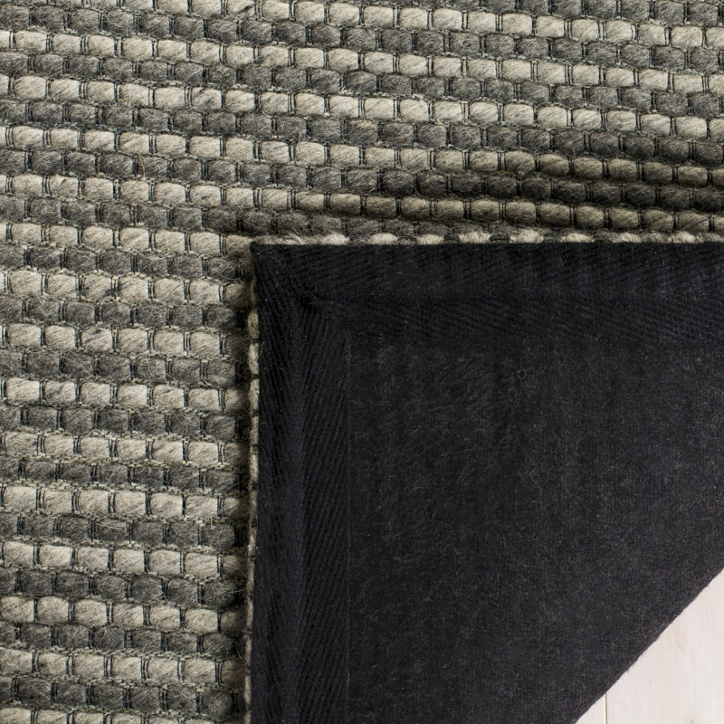 Hand-Woven Geometric Rug Merkley, Rectangle 9 pi x 12 pi
