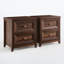 58cm W Manufactured Wood Bedside Table-2117665346