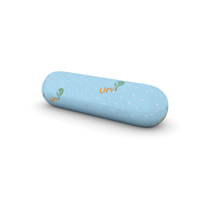 URVI Bolster Memory Foam Pillow, Max Support, Yoga, Meditation & Neck Pillow, 8 Wedge Pillows