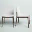 Chaise d'appoint rembourrée en cuir Rocco-1516618142